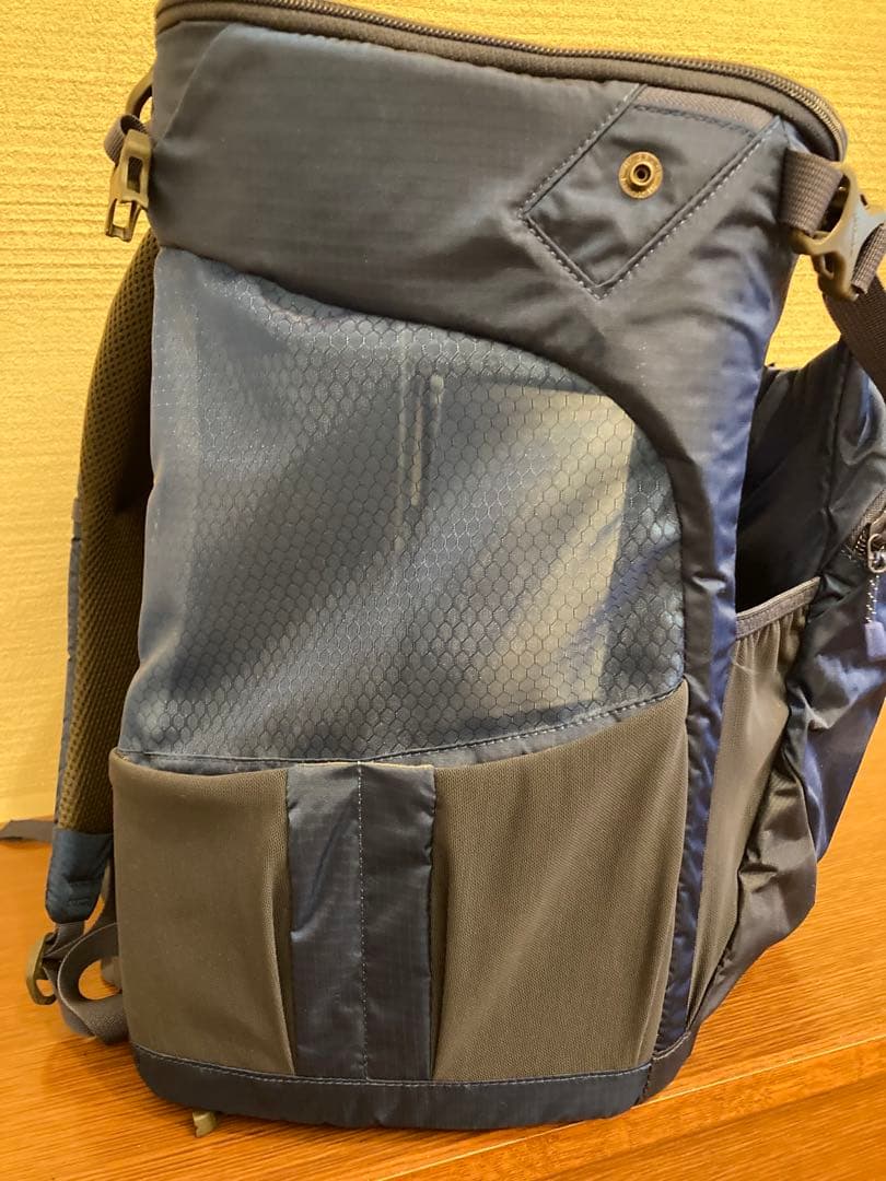 mont-bell リュック型キャリーバッグ 青