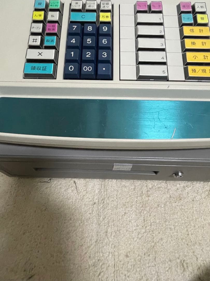 使いやすい東芝テック　５部門　レジスター　MA-600 訳あり