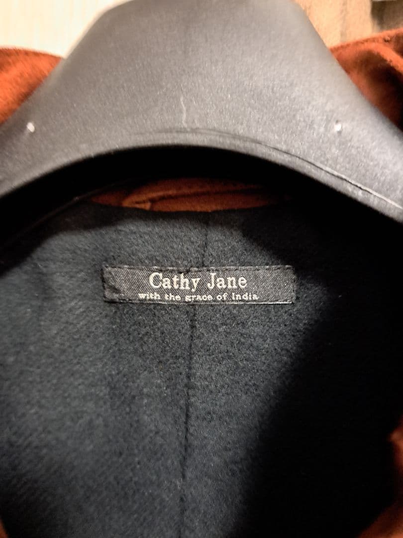 Cathy Jane レザーシングルライダースジャケット