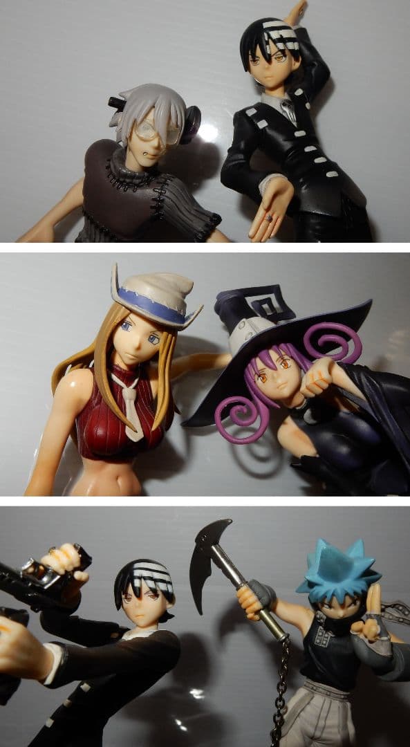 ソウルイーター トレーディングアーツ　フィギュア　6種類セット 難有り