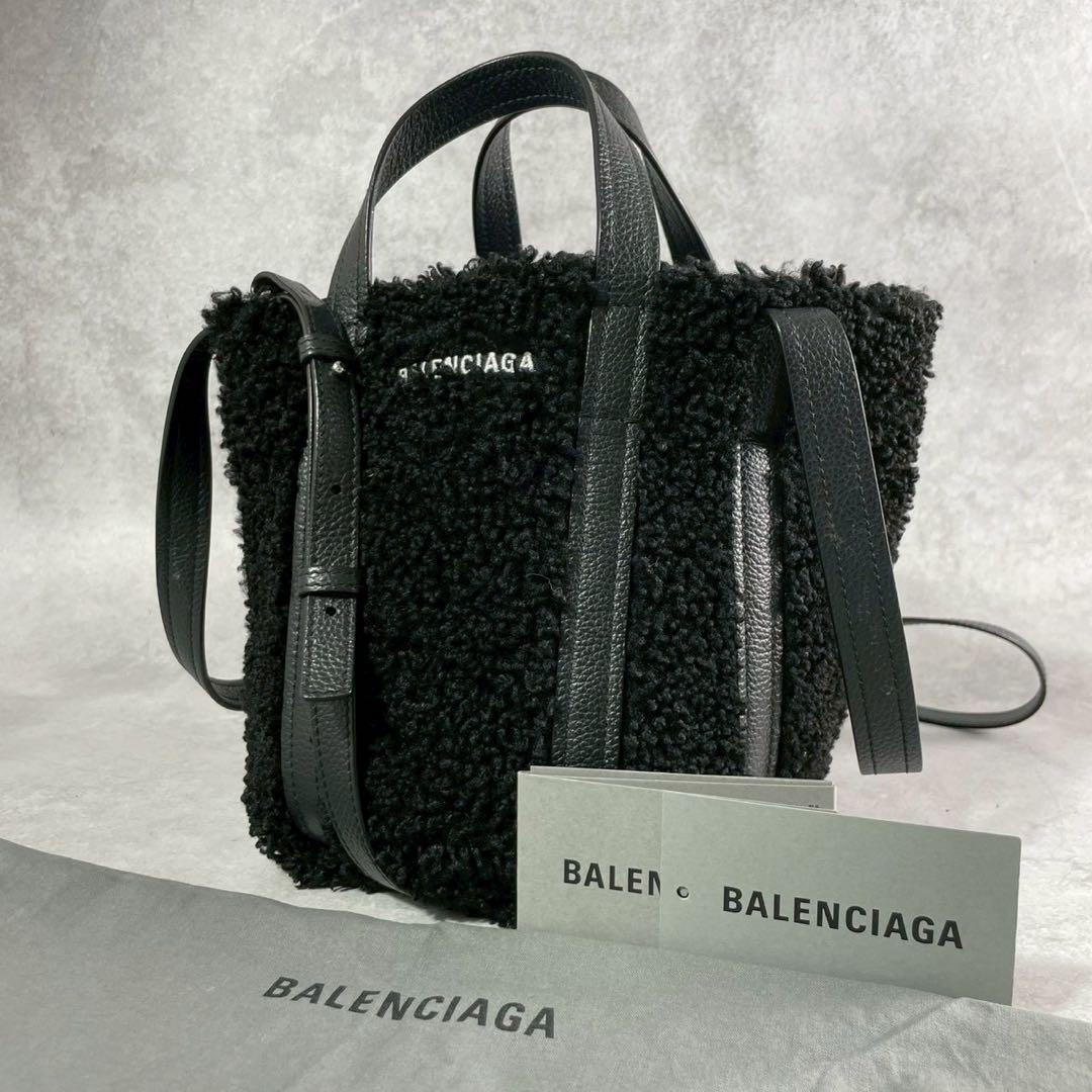 【極美品】バレンシアガ エブリデイ XS ノースサウス 黒 ショルダーバッグ