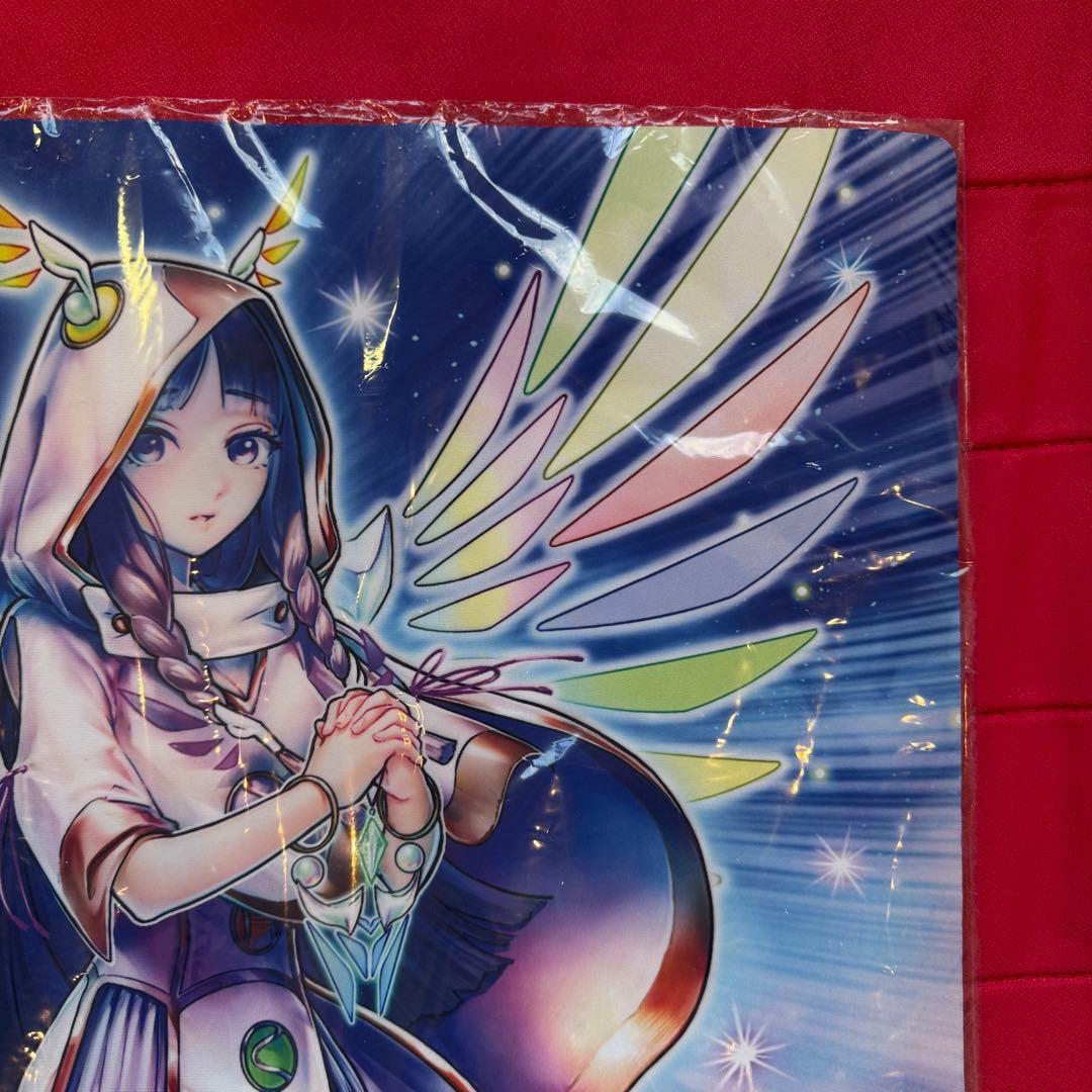 【希少】遊戯王　宣告者の神巫　プレイマット　未開封　韓国