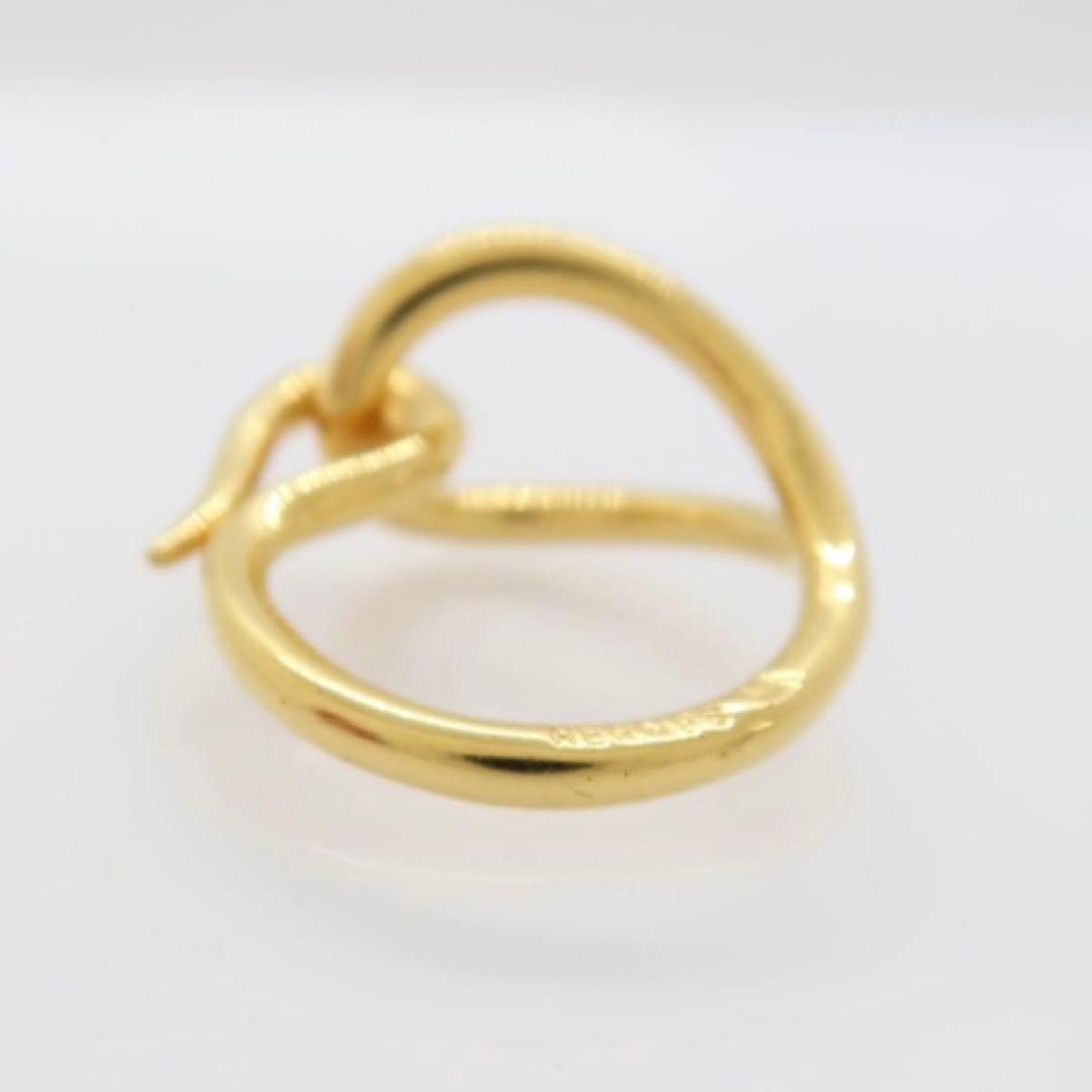 HERMES スカーフリング　モー　ゴールド　スカーフ留め