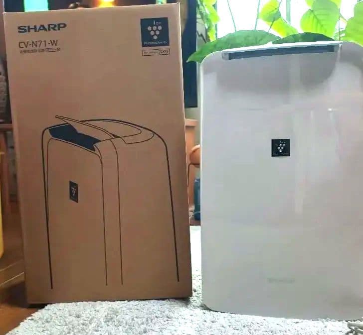 SHARP CV-H71-W 除湿機 ホワイト