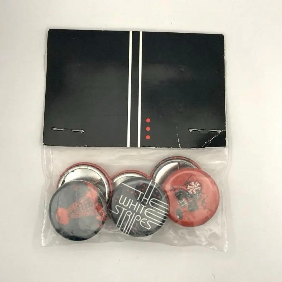 未開封 THE WHITE STRIPES 缶バッジ 6個セット ツアーグッズ