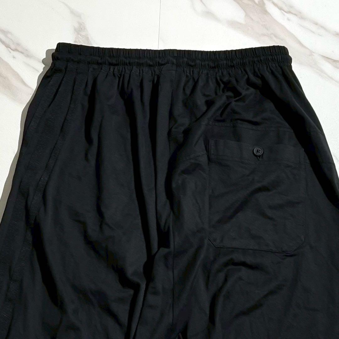 パンツ Y-3 19SS Wide Sarouel Pants Logo cotton