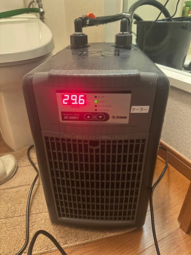 ゼンスイ ZC500α と　エーハイムタップ12/16 2個