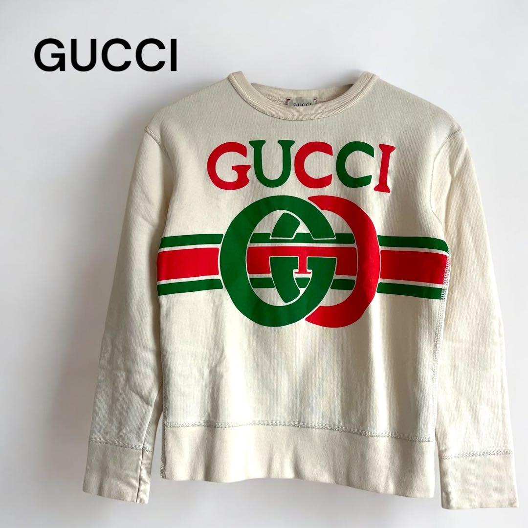 GUCCI グッチ チルドレンズ コットン スウェット 10 インターロッキング