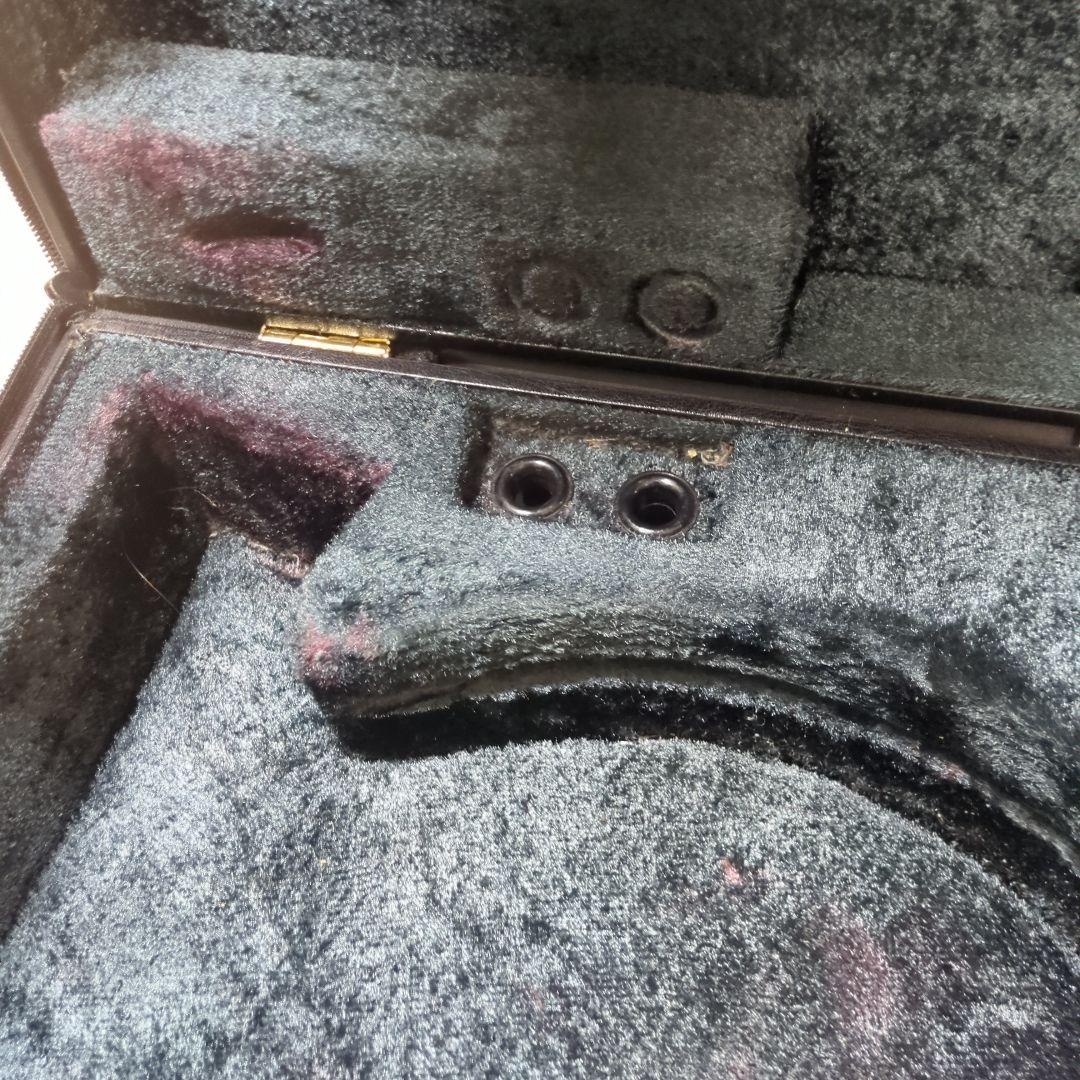 フレンチホルンケース 黒 合成皮革