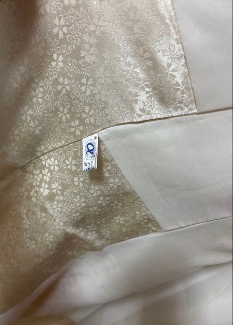 白 橘 花々 振袖 身丈152