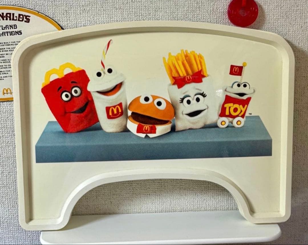 マクドナルド チャイルドチェア用トレー アメトイ