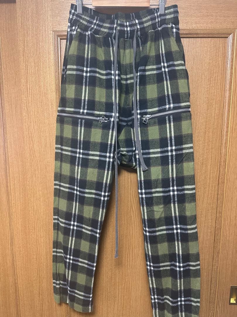 ARTEFACT サルエルパンツ チェック柄　2サイズ