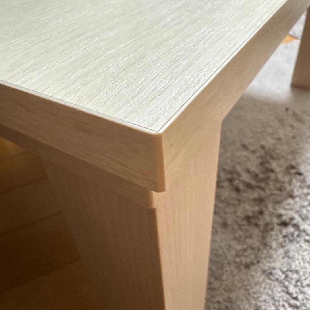 つ*さ様 ニトリ／リビングこたつ(ステインG 8060WW) 白 ローデスク