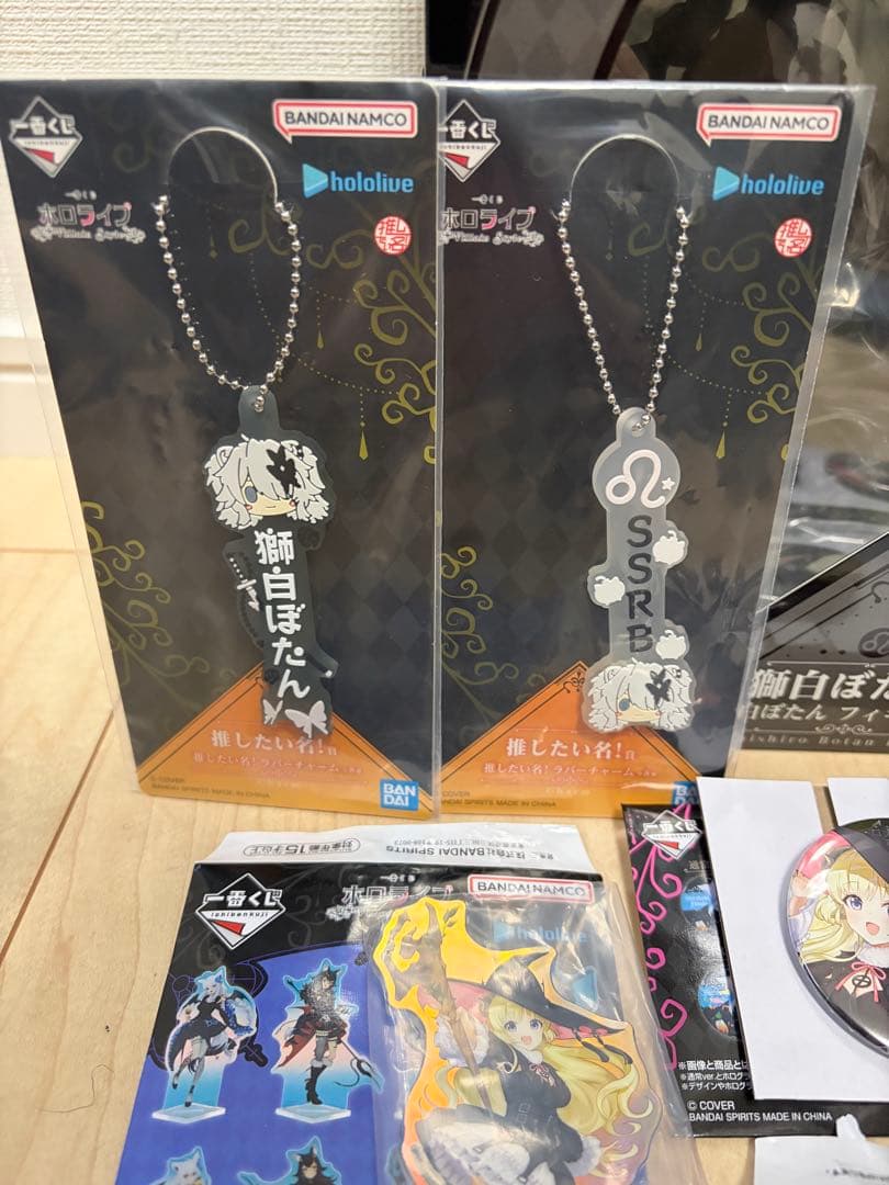 ホロライブ　一番くじ　獅白ぼたん　Villain Style フィギュア