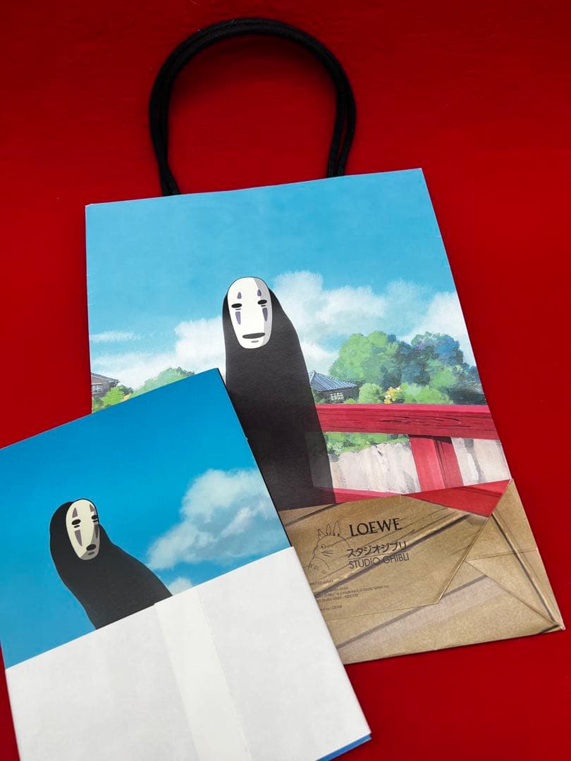 LOEWE ❣️千と千尋の神隠し 　　　　　　ショッパー＆ノートセット