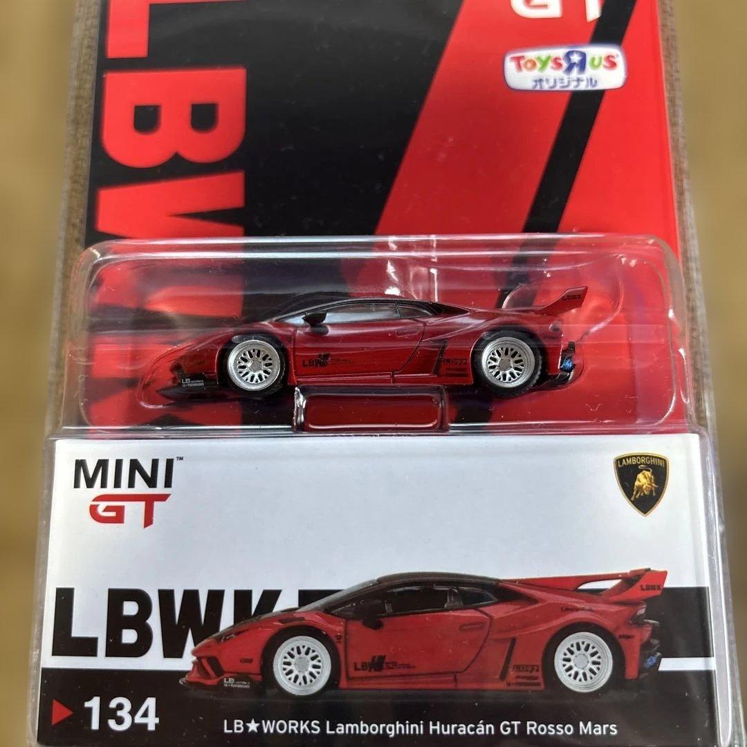 MINIGT LBWK ランボルギーニ ウラカンロッソマーズトイザらスオリジナル