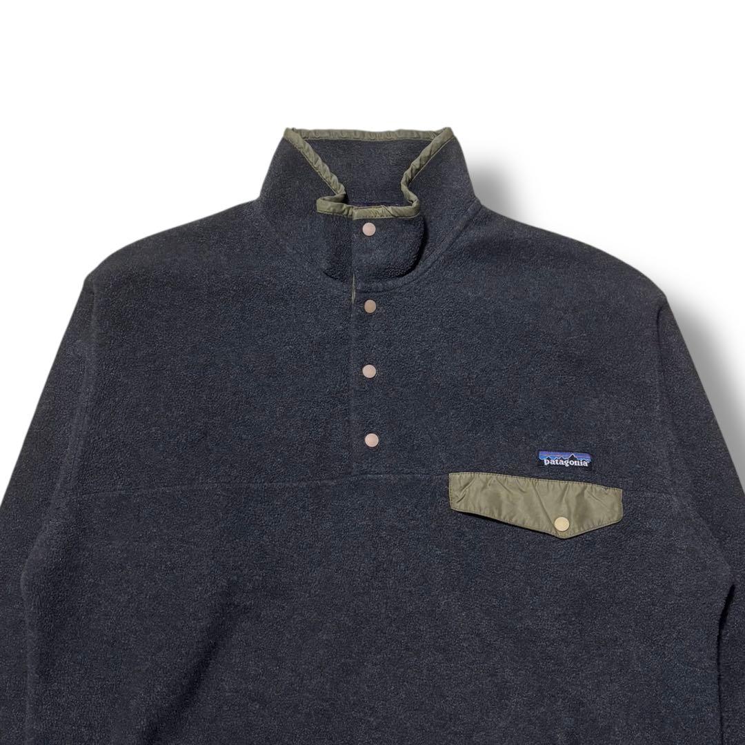 90s 好配色 L 極美品 Patagonia シンチラ パタゴニア スナップT