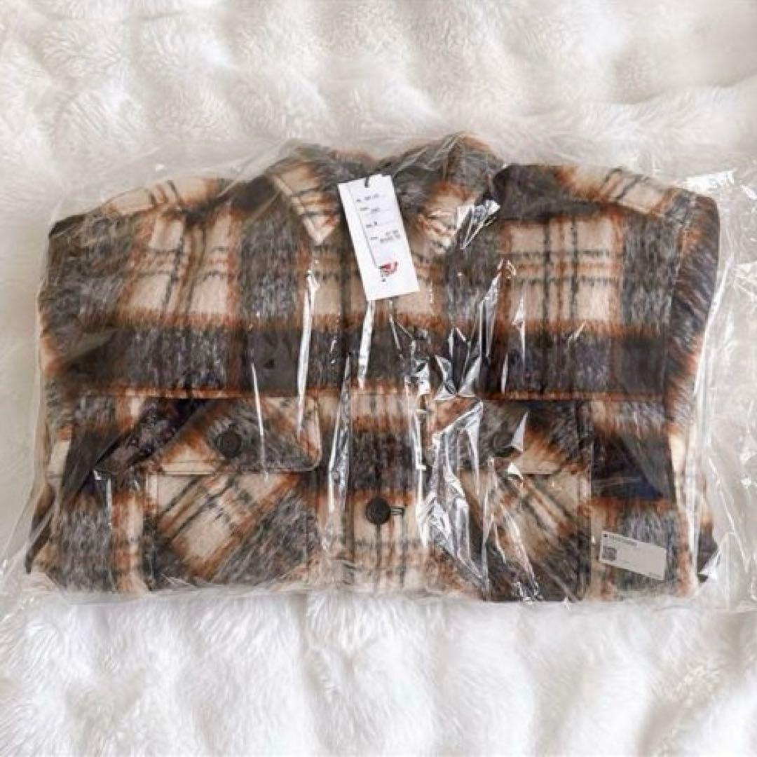 naptime　2025FW　チェックジャケット　アイボリー　nissy