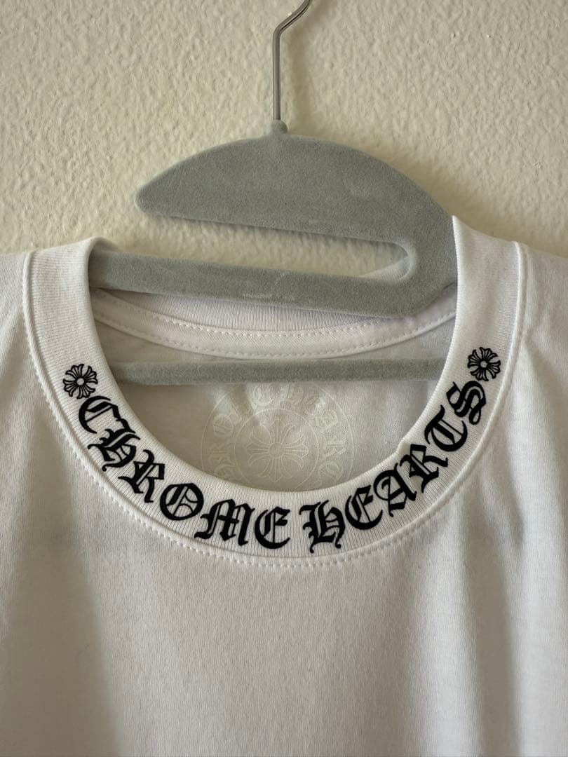 【正規品・新品未使用】クロムハーツ ネックロゴT Lサイズ