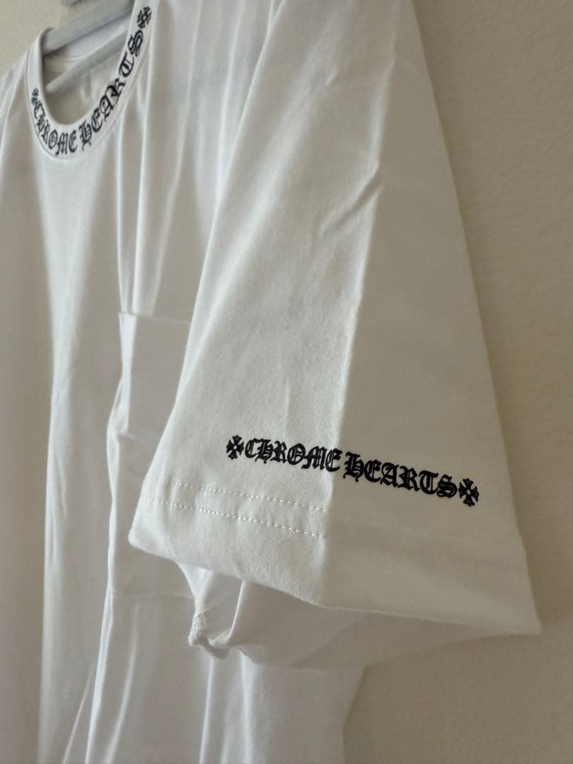 【正規品・新品未使用】クロムハーツ ネックロゴT Lサイズ