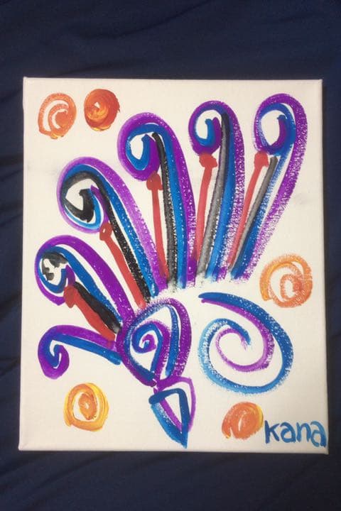 絵画 kanaちゃんさくひん