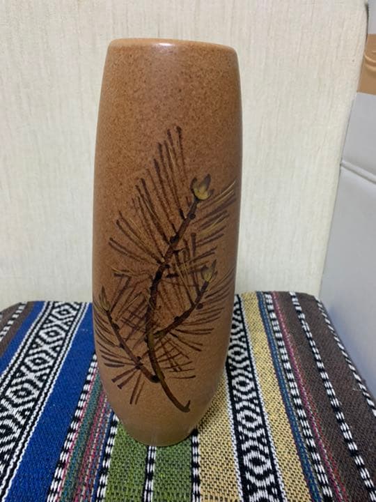 河合誓徳　弥生釉金彩瓶