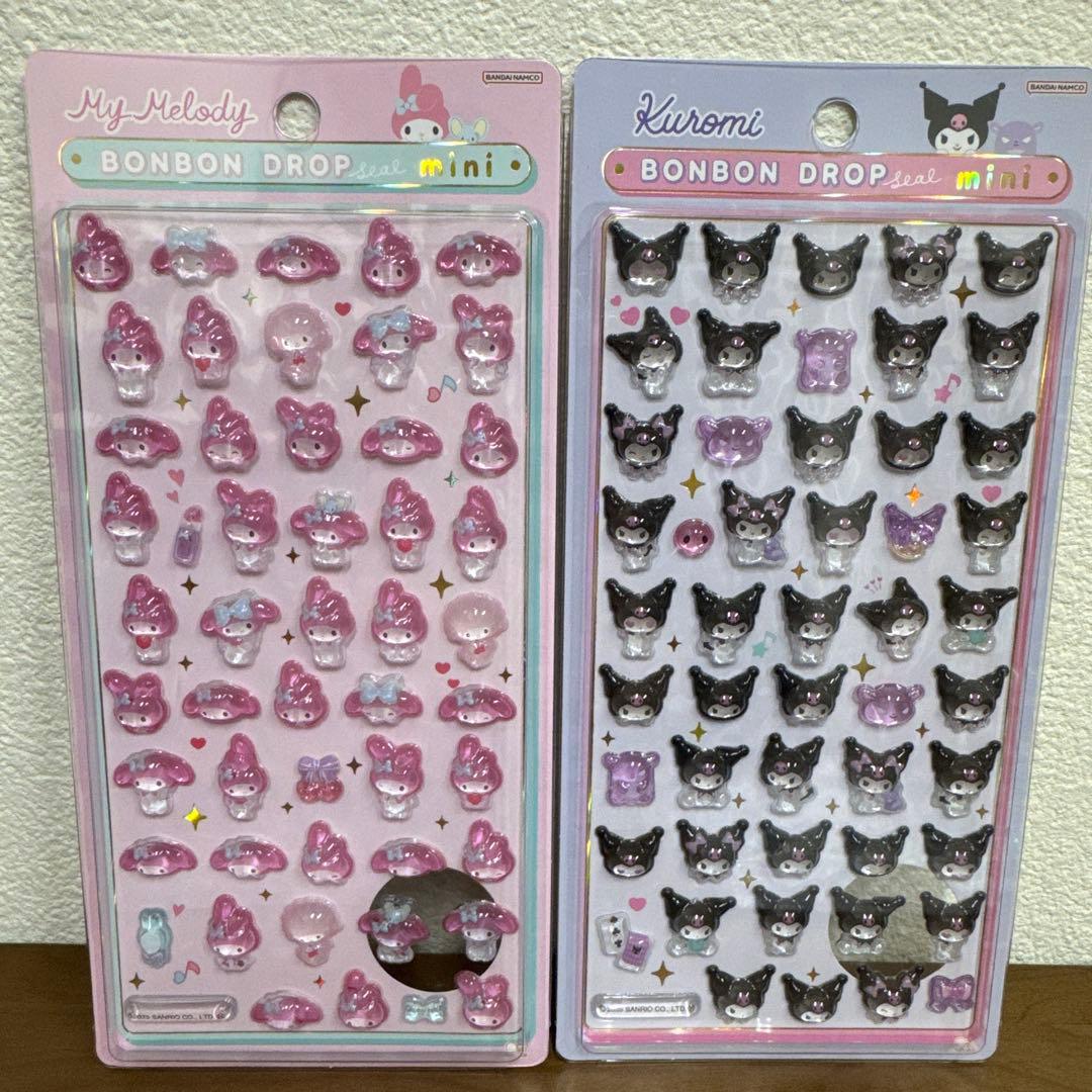 サンリオボンボンドロップシールミニ　正規品