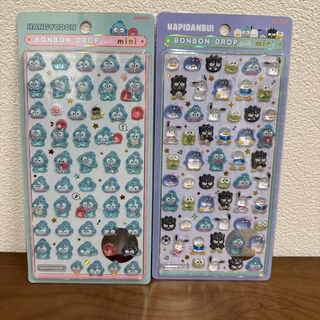 サンリオボンボンドロップシールミニ　正規品