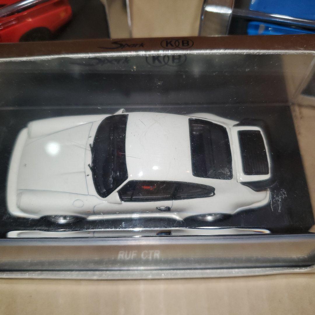 RUF CTR ミニカー 3台セット 赤 青 白、国際貿易限定品