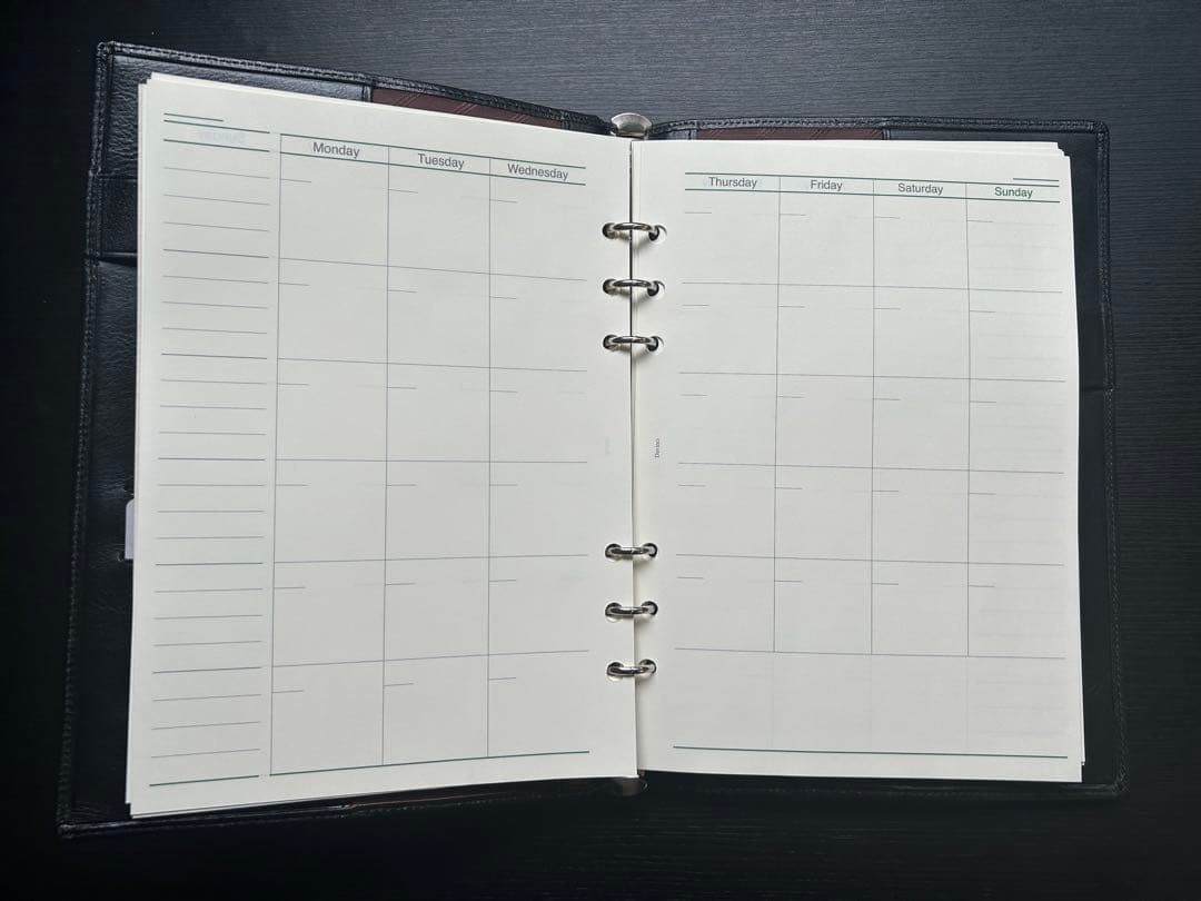 ダ・ヴィンチ スリムサイズ A5サイズ システム手帳（リング15mm）