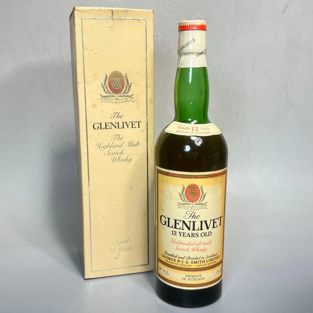 y*8様 未開栓 古酒 グレンリベット GLENLIVET 12年 スコッチウィ