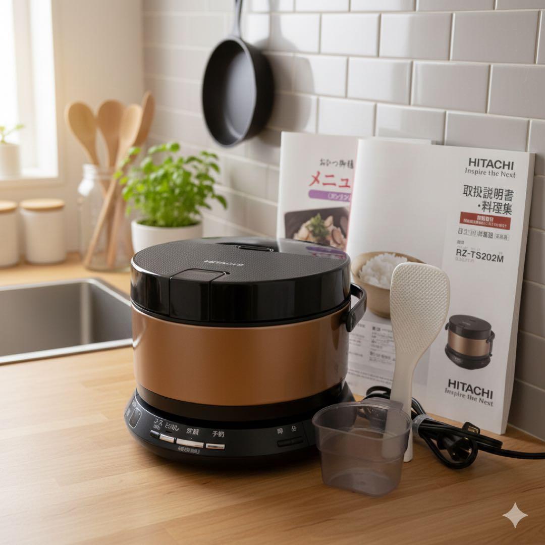 【HITACHI/日立】IH炊飯器　RZ-TS202M 2017年製※未使用品