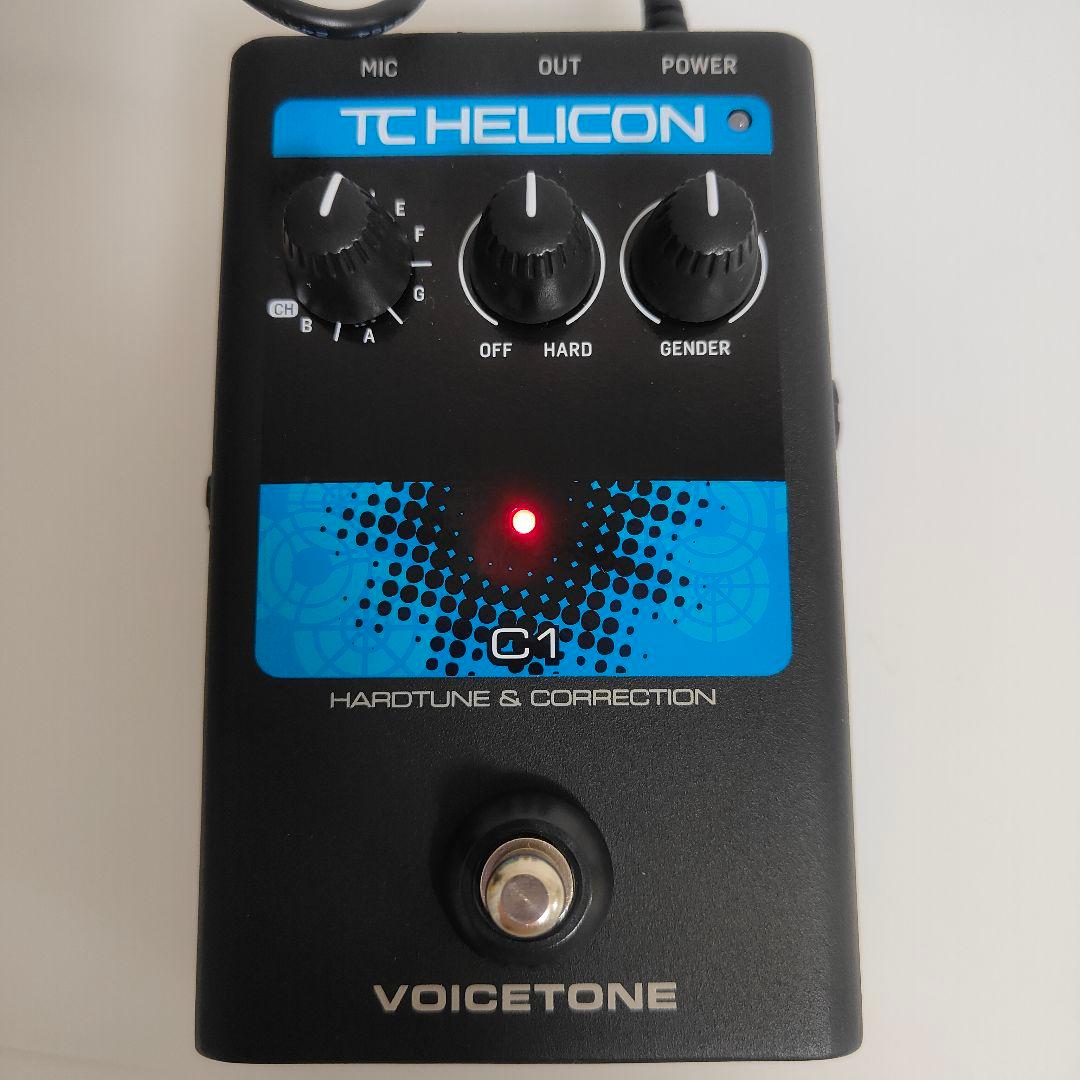 TC-Helicon VOICETONE C1 ボーカルエフェクター 元箱付き