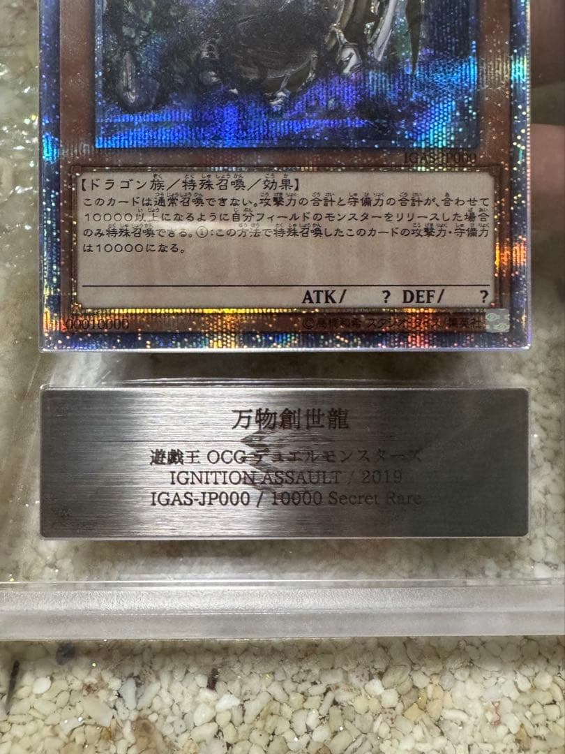 万物創世龍20th ars10 鑑定書付き