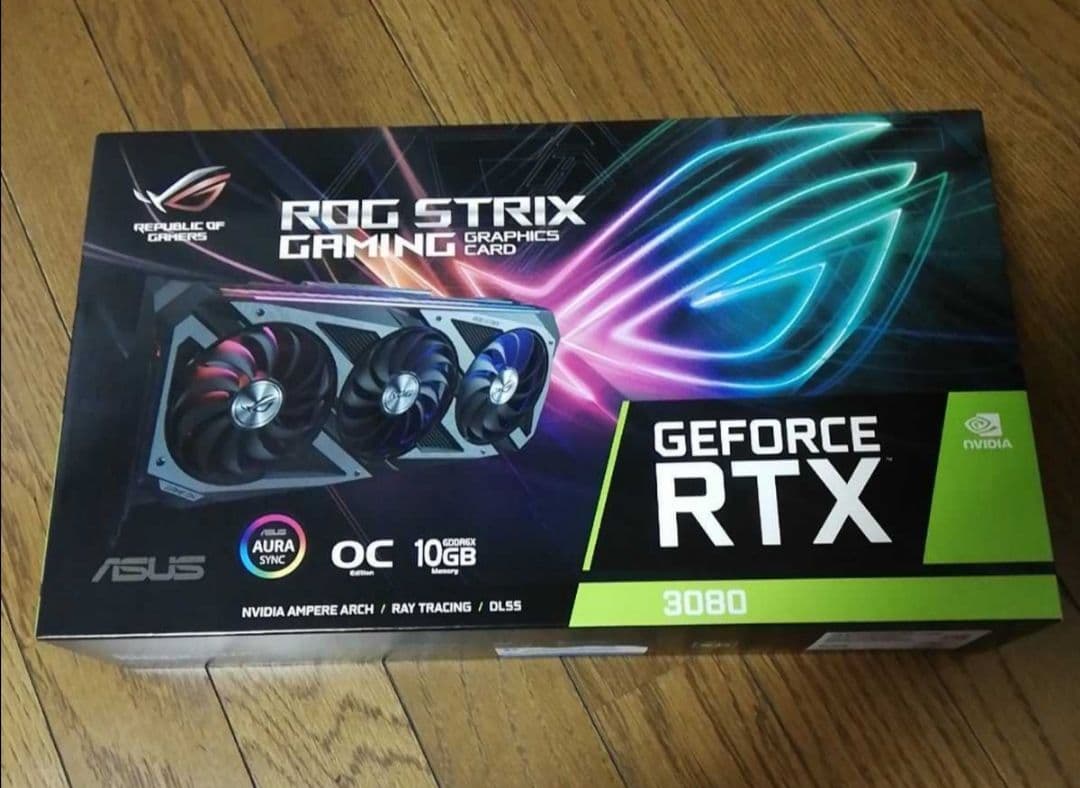 ASUS ROG STRIX GeForce RTX3080 非LHR