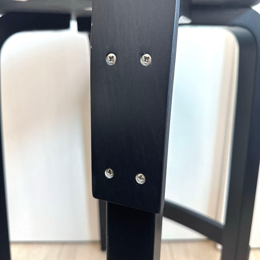 美品❗️artek k65 ハイチェア ブラックラッカー/定価¥100,100❗️