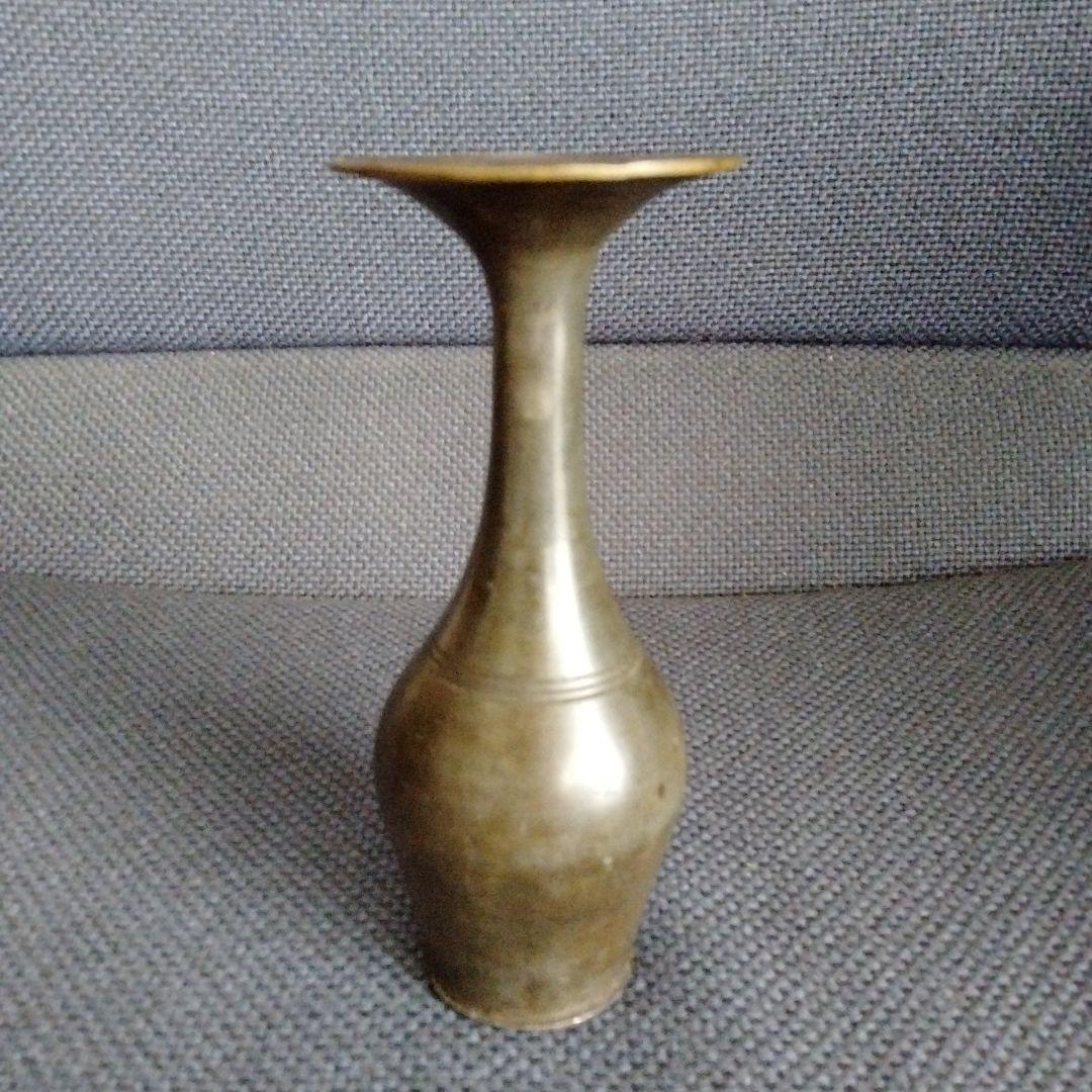 旧蔵した中国古董　中国北宋花弧金属器　貴重希少