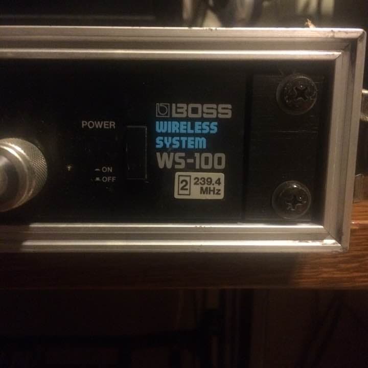 BOSS ボス レシーバー WS-100-2 機材 Rag Doll 通電確認済
