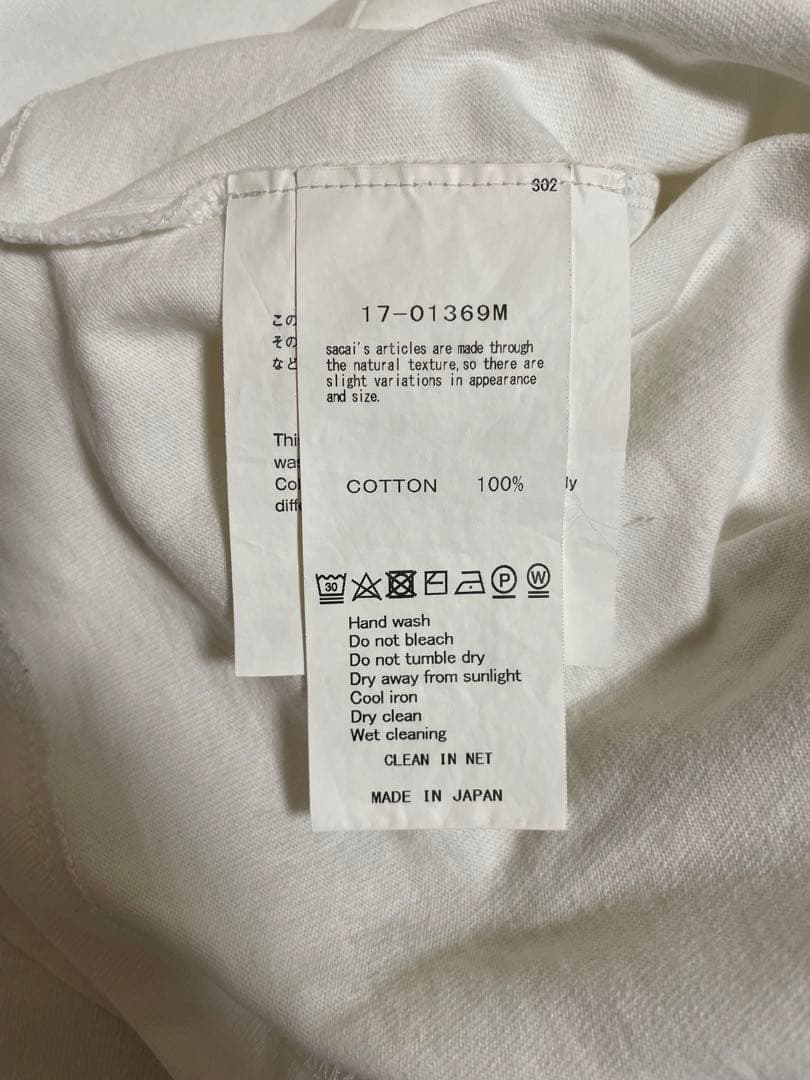sacai ダニエルジョンストン tシャツ