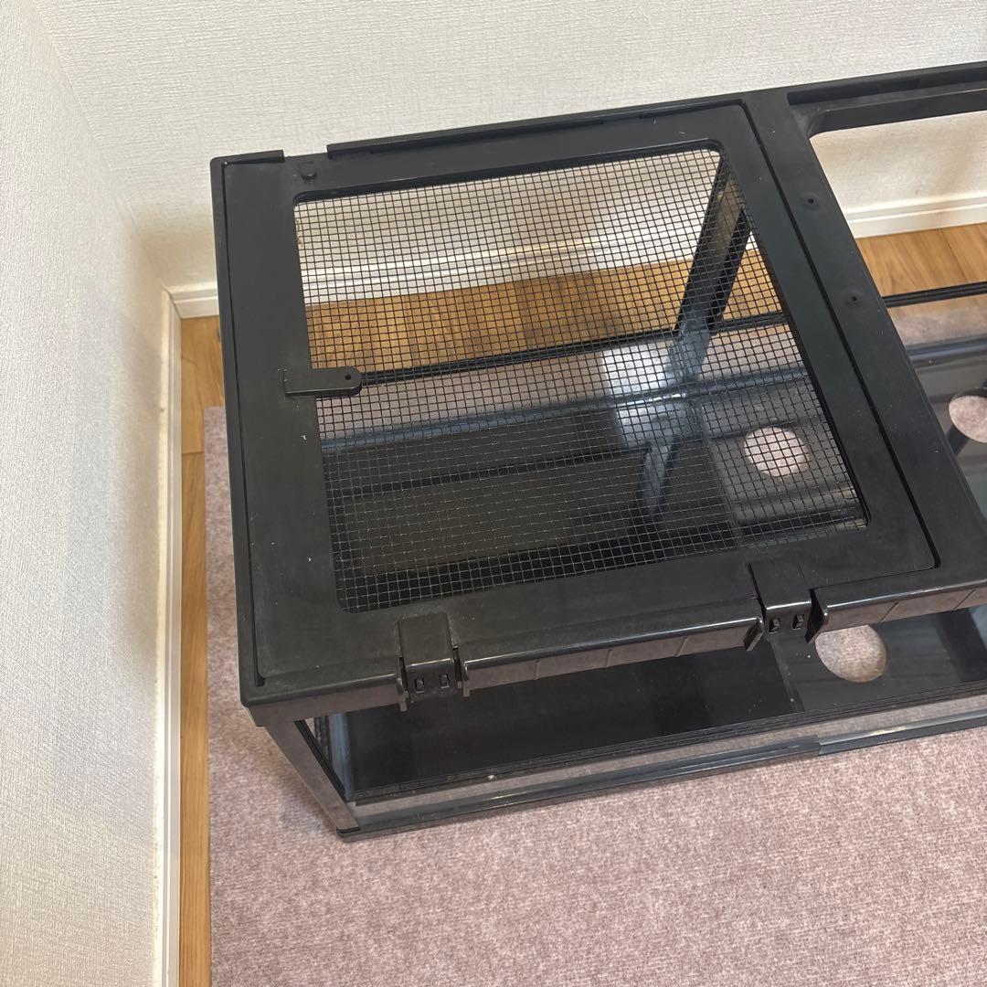 爬虫類ケージ 90サイズ 底部ヒータースペース有