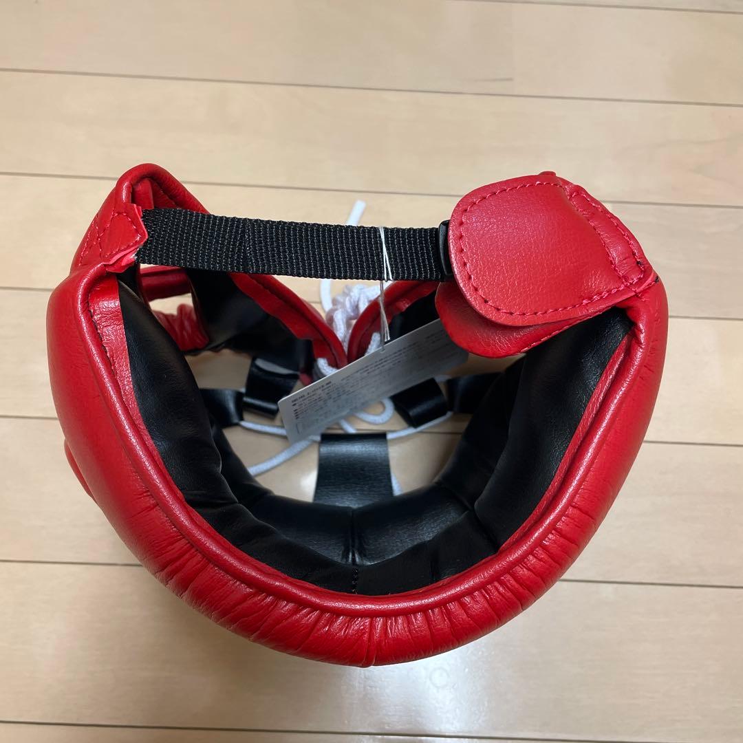 新品即日発送 ウイニング ヘッドギア レッド Lサイズ FG-5000