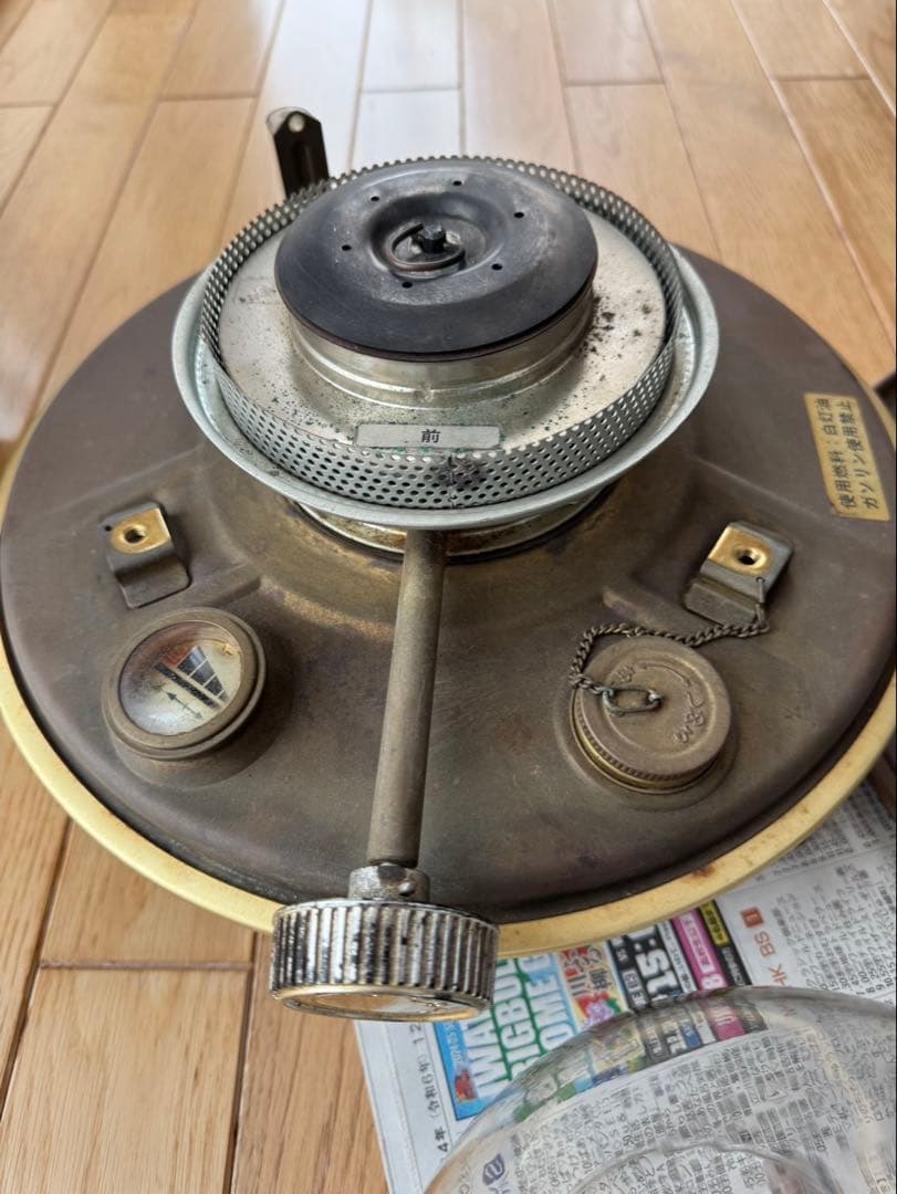 日本船燈 石油ストーブ　ゴールドフレーム ISー1