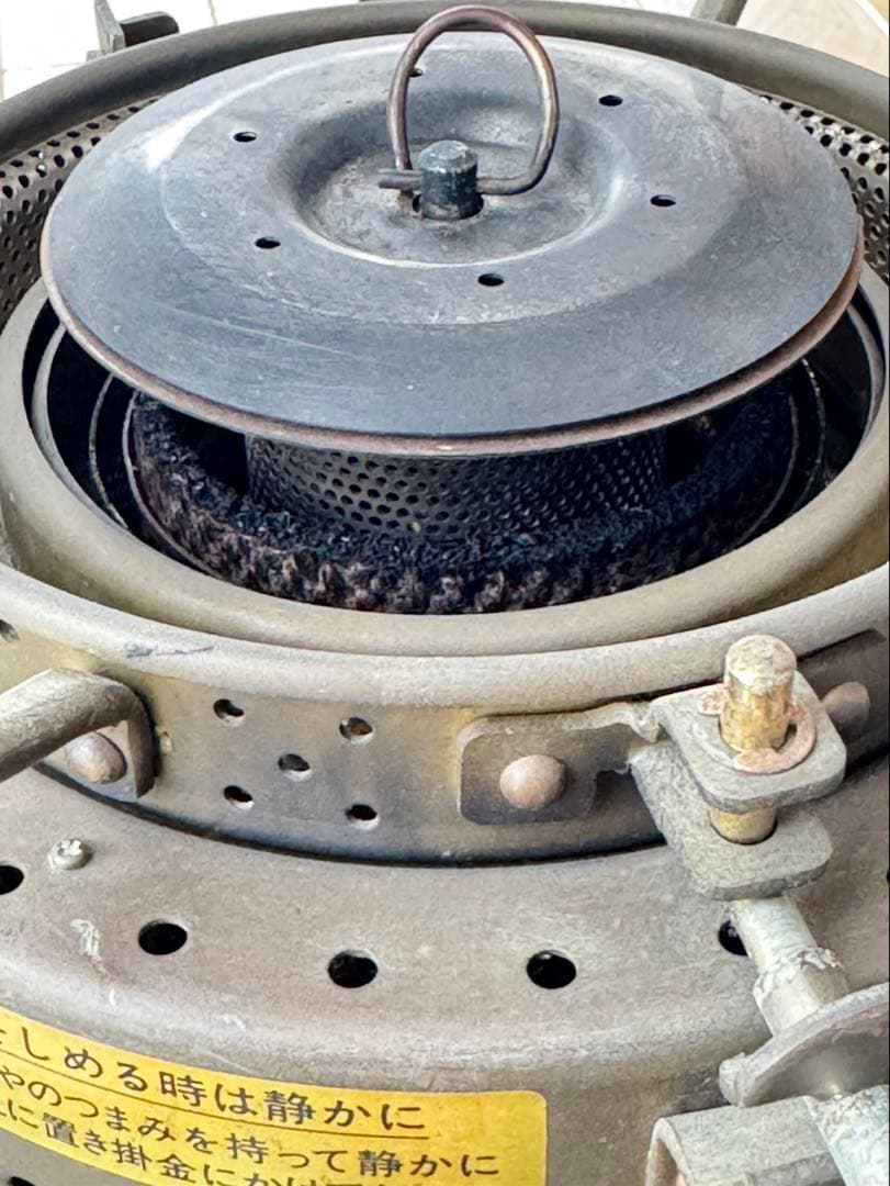 日本船燈 石油ストーブ　ゴールドフレーム ISー1