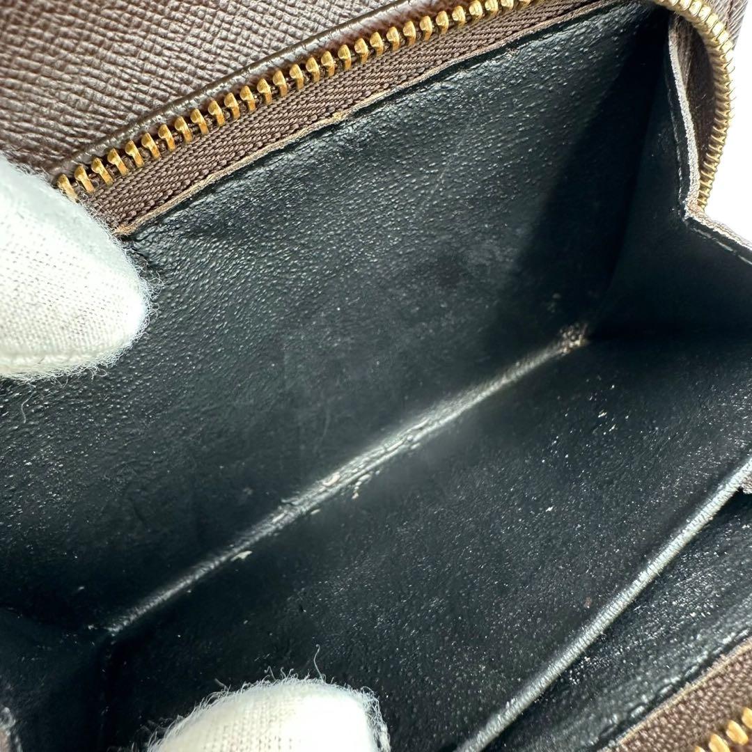 【美品】ルイヴィトン ポルトフォイユ トレゾール ダミエ 折り財布 CA0095