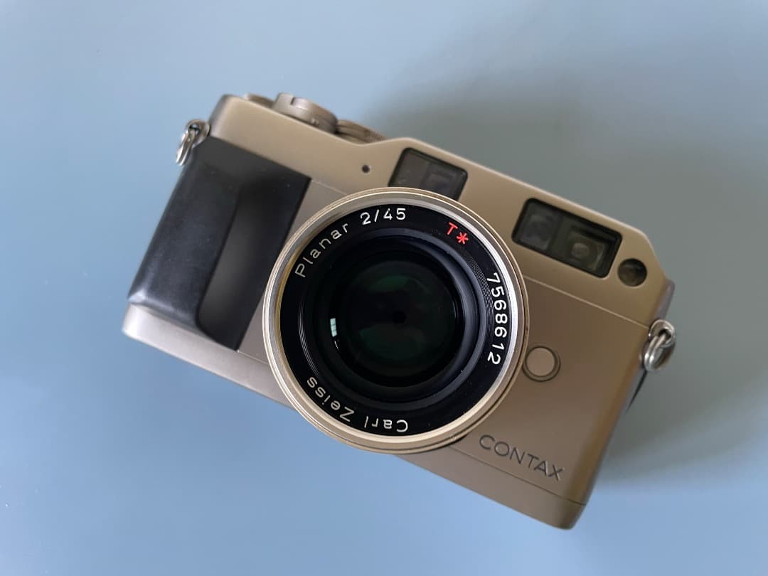 ゆ*け様 CONTAX G1 フィルムカメラ　名品Gレンズ３本　SET