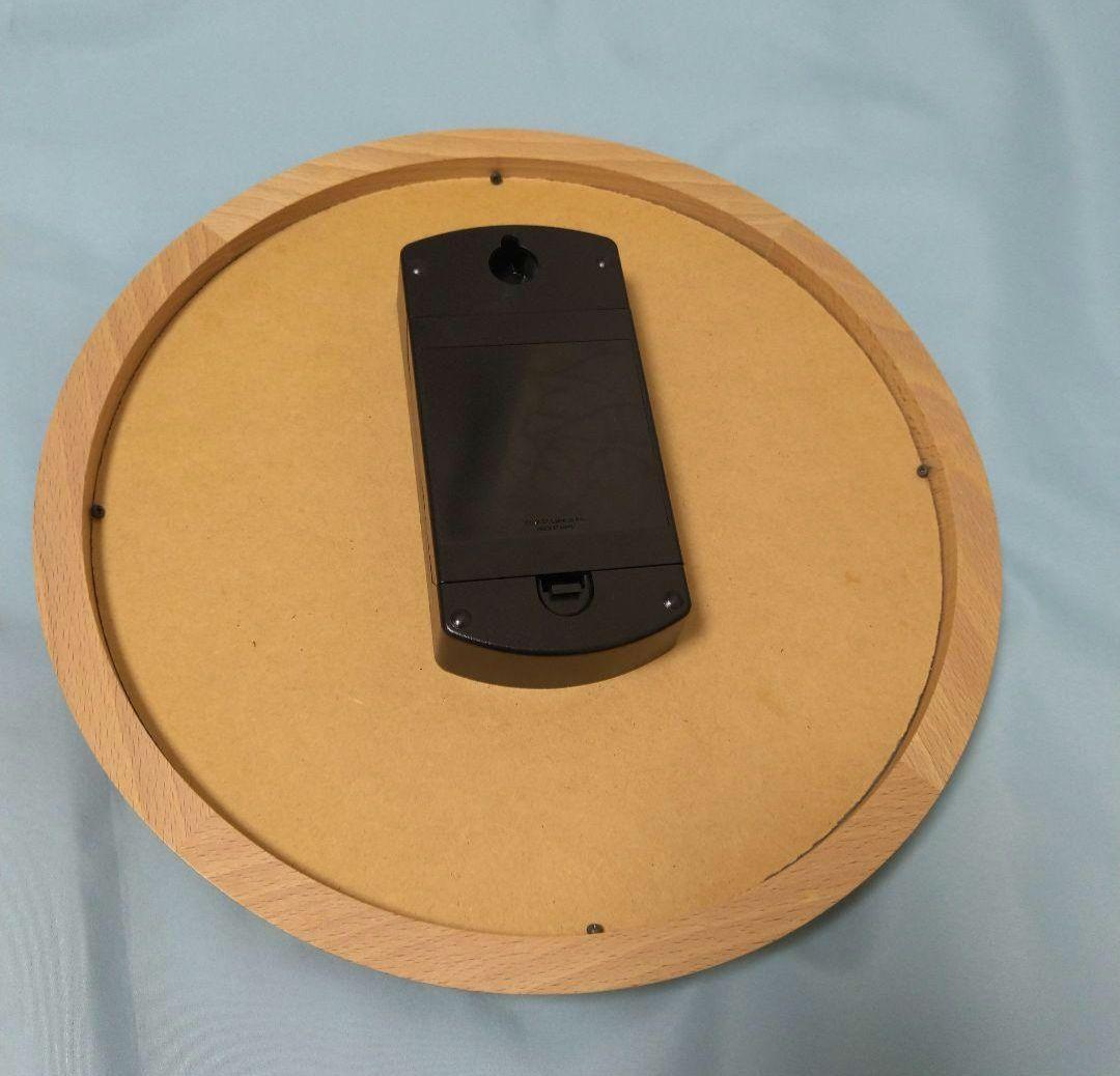 【超美品】レムノス　カンパーニュ　掛時計 　電波時計