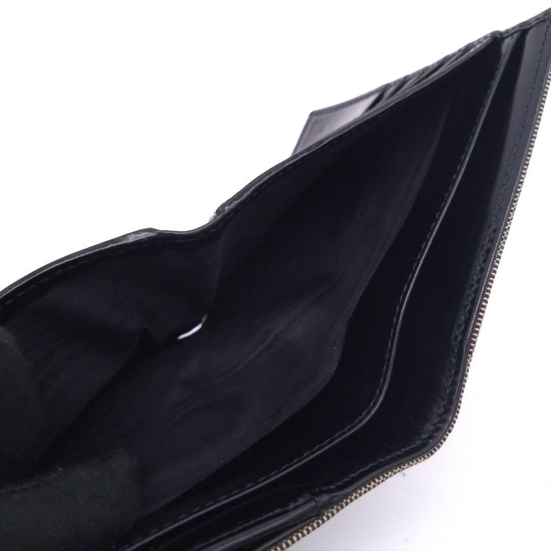【美品】GUCCI 二つ折り財布 希少 金具 コンパクト 035・1323