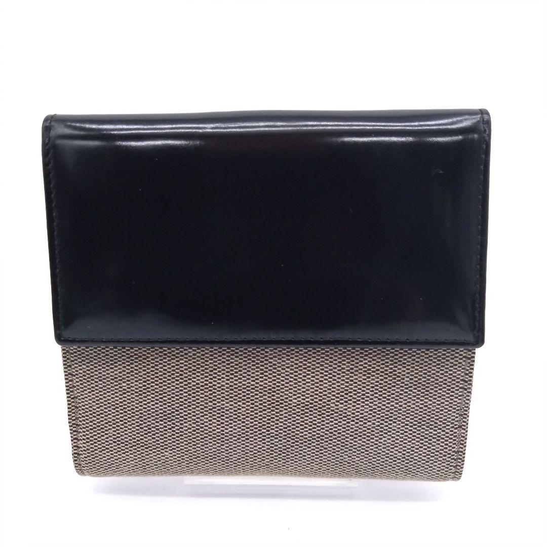 【美品】GUCCI 二つ折り財布 希少 金具 コンパクト 035・1323