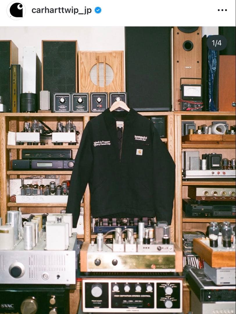 ジャケット・アウター Carhartt kompakt Record Bar