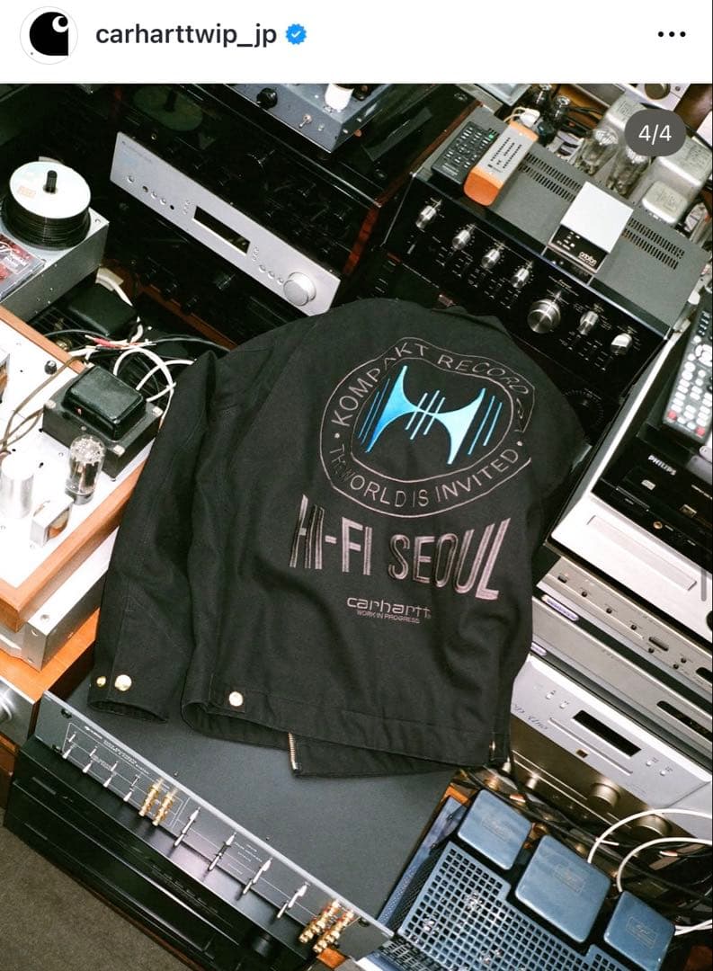 ジャケット・アウター Carhartt kompakt Record Bar